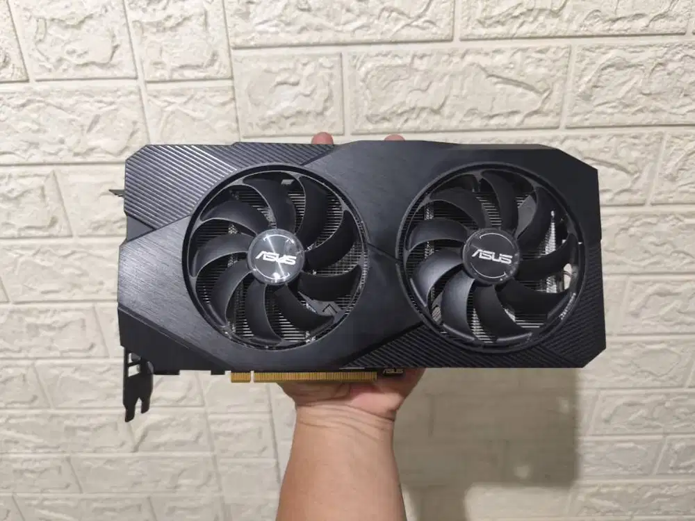VGA ASUS Dual GeForce RTX 2060 EVO 6GB GDDR6 nVIDIA (Segel Baut Utuh)