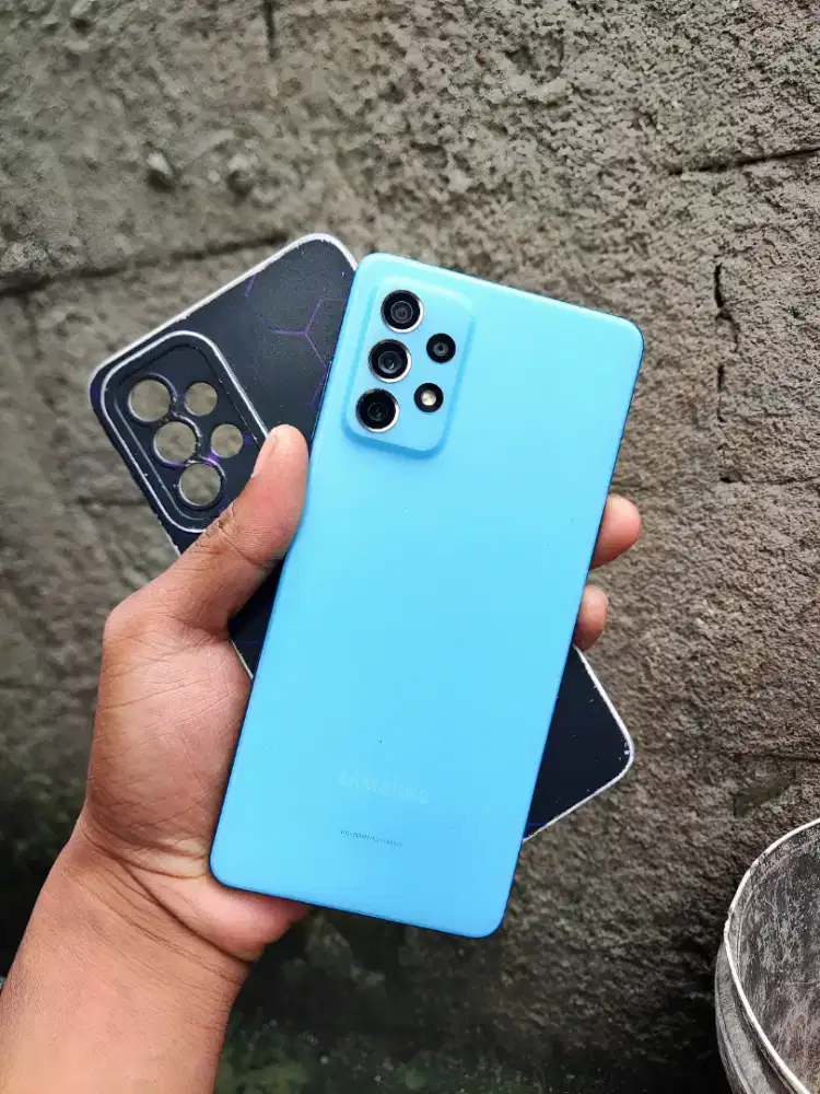 Samsung a72 mulus siap pakai 8+4/128gb nfc amoled