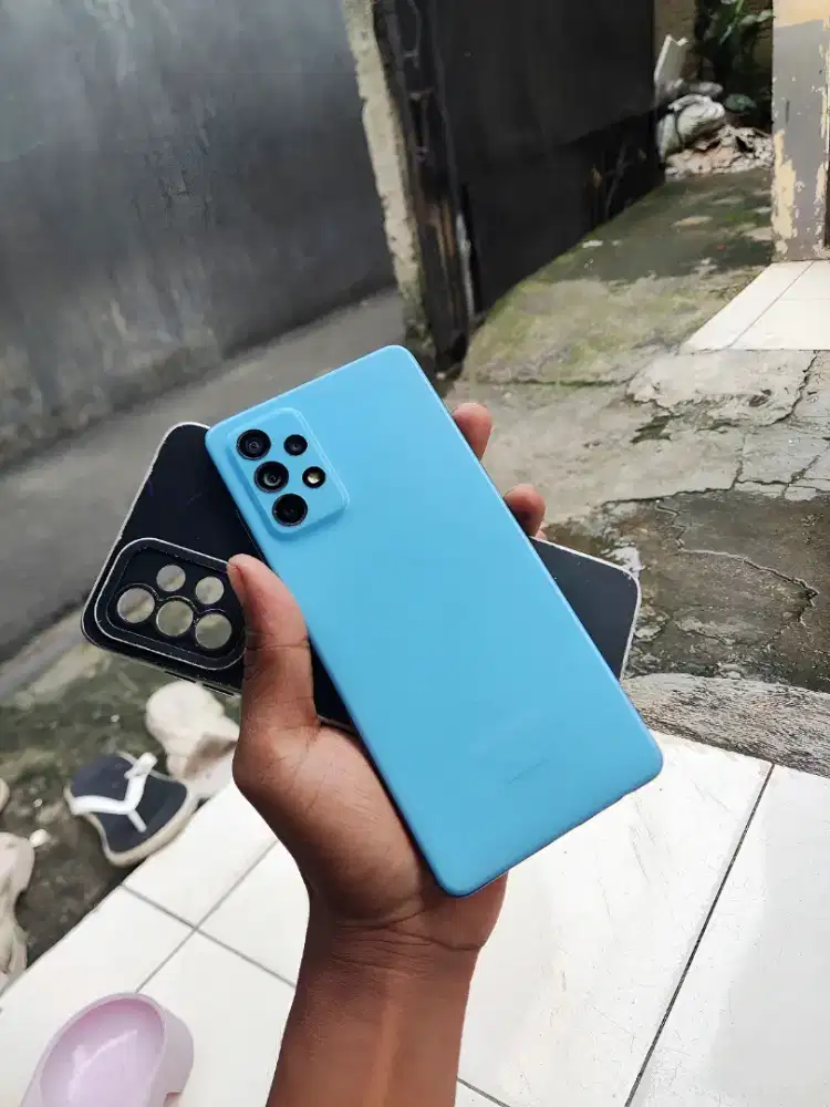 Samsung a72 mulus siap pakai 8+4/128gb nfc amoled