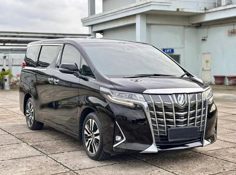[LOW KM 20.000] TOYOTA ALPHARD G TSS ATPM 2023 HITAM ISTIMEWA NIK 2022