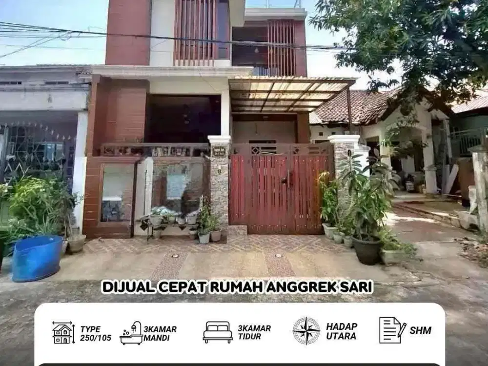 Dijual Rumah 2.5lantai anggrek sari batam center