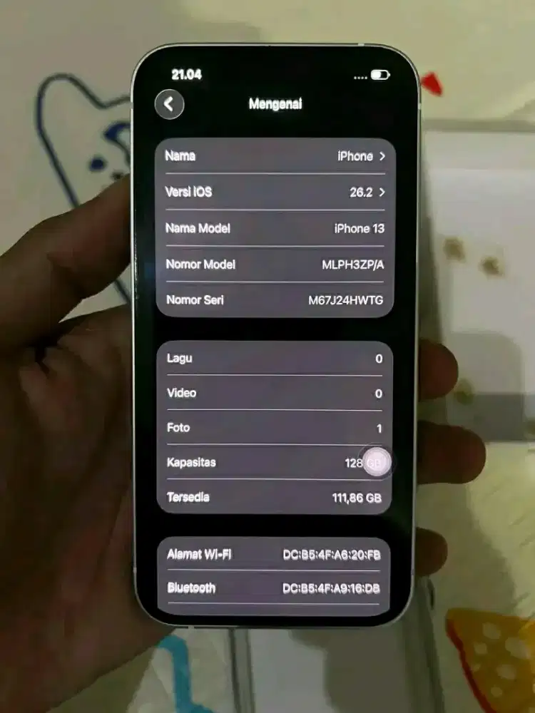 IPhone  13 basic 128GB ex inter zpa