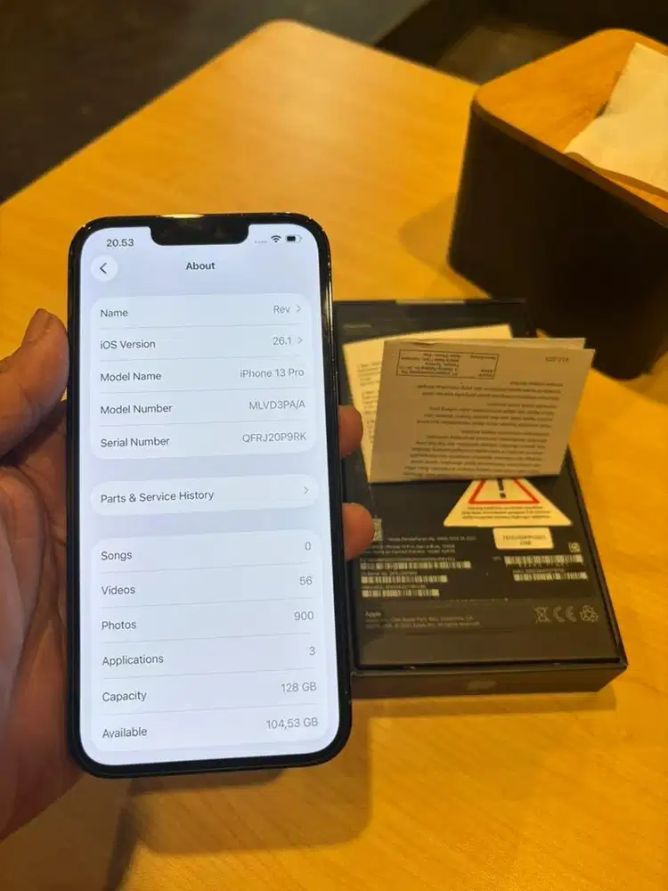 iphone 13 pro 128gb ex ibox sierrablue