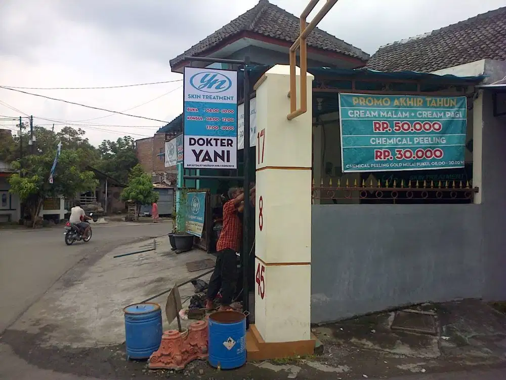 REKLAME KLINIK PAPAN NAMA BILLBOARD SHOPSIGN HURUF TIMBUL SKINCARE