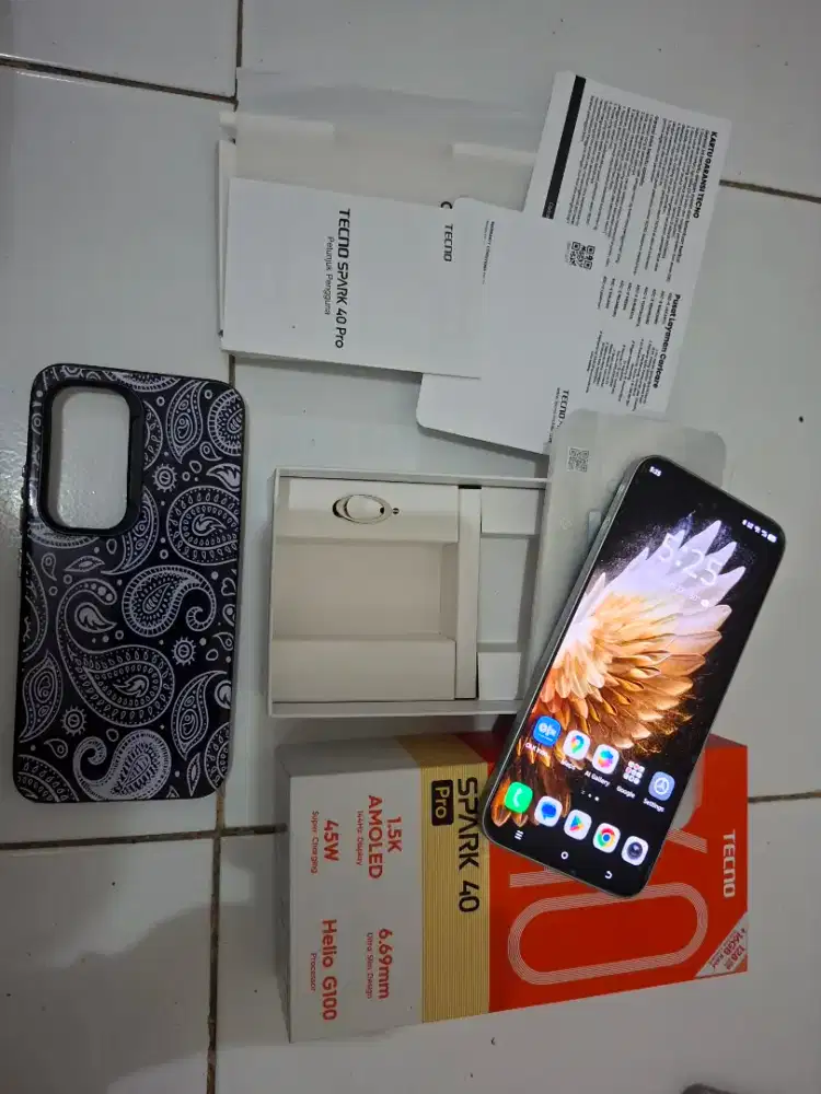 Tecno Spark 40 Pro Titanium 8gb 128gb Bonus