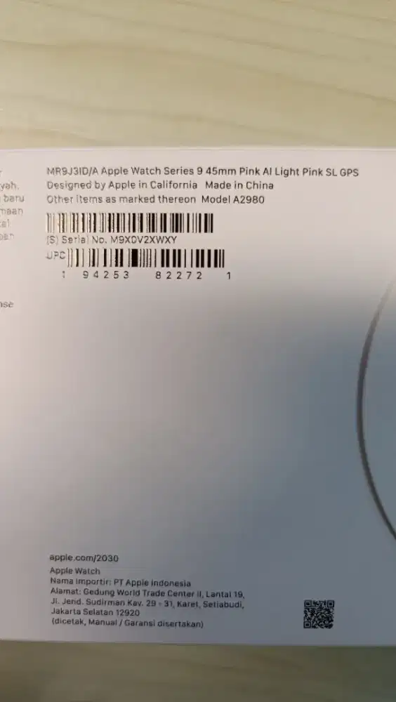 jam tangan apple watch series 9