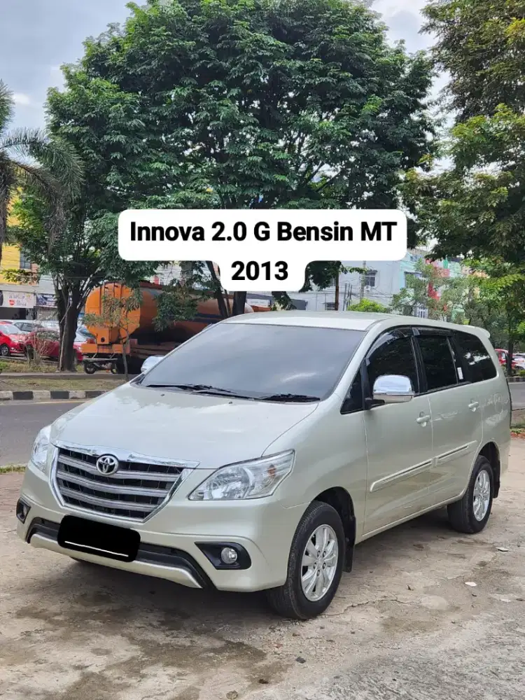 [Km 48 ribu] Innova 2.0 G Bensin MT 2013