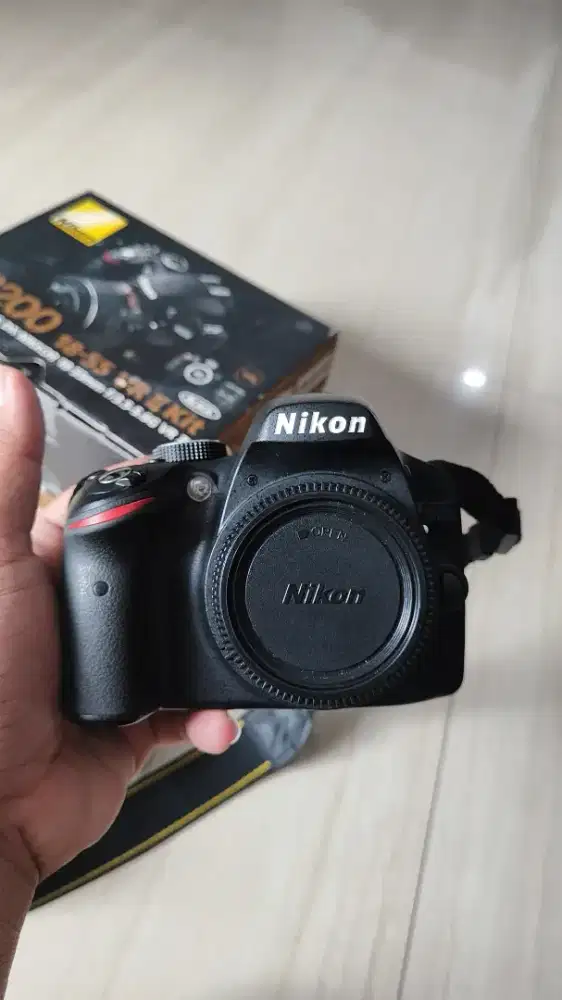 Dijual Nikon D3200 Kit 18-55mm VR II KIT lengkap FULLSET
