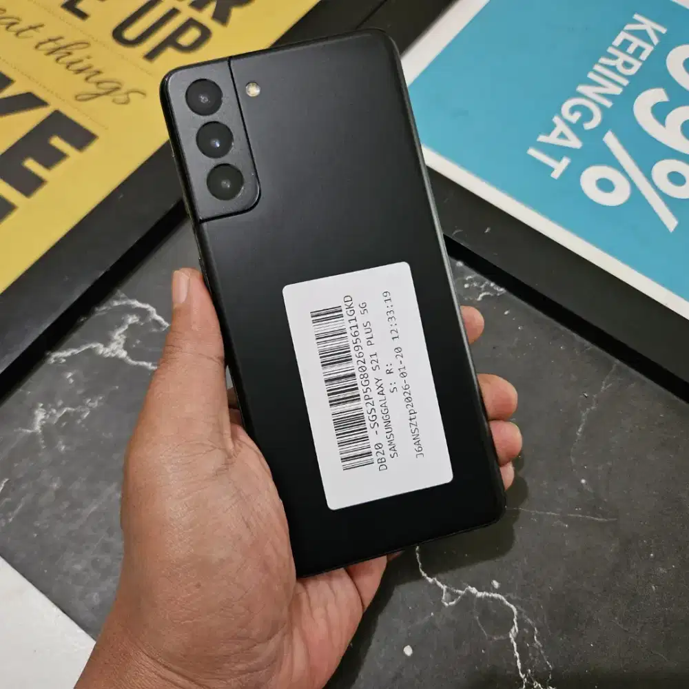 SAMSUNG GALAXY S21+  5G 8/256 GB DUAL RESMI EX SEIN