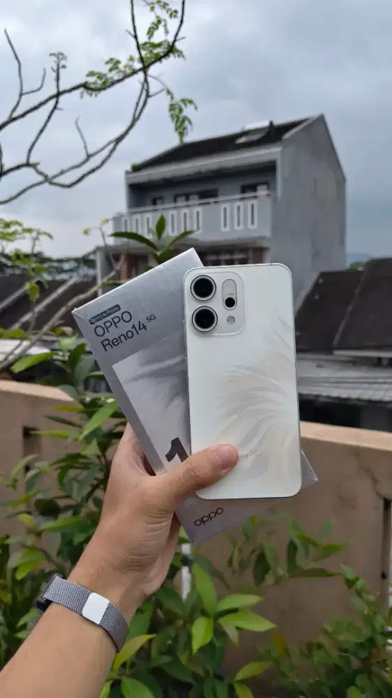 Oppo Reno 14 5G 12+12/256GB Fullset LikeNew Garansi Resmi