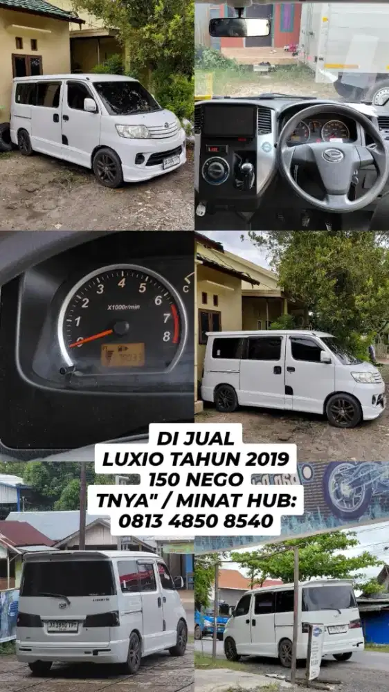Daihatsu Luxio warna putih