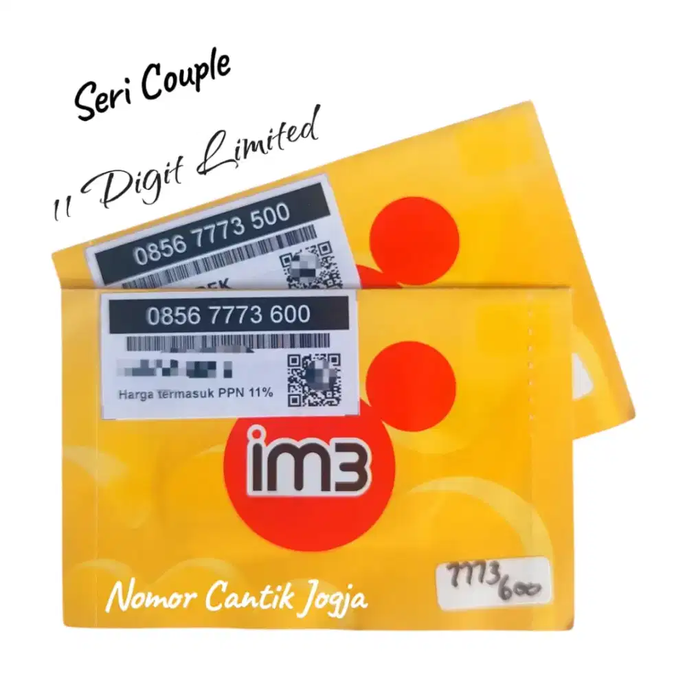 Kartu Perdana Nomor Cantik Couple Indosat