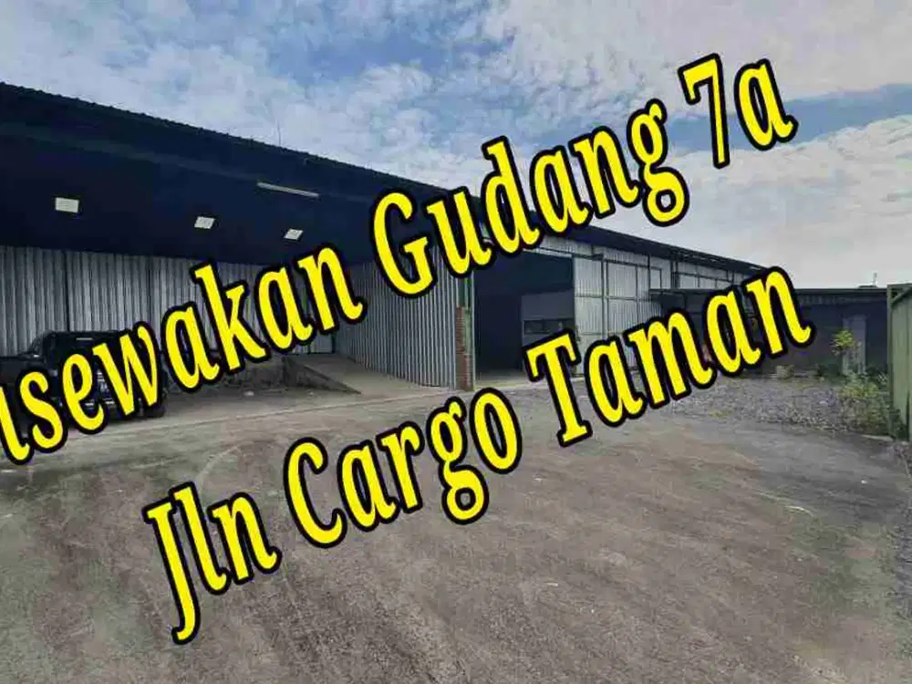 Disewakan Gudang 7a di Jln Cargo Taman Denpasar Bali