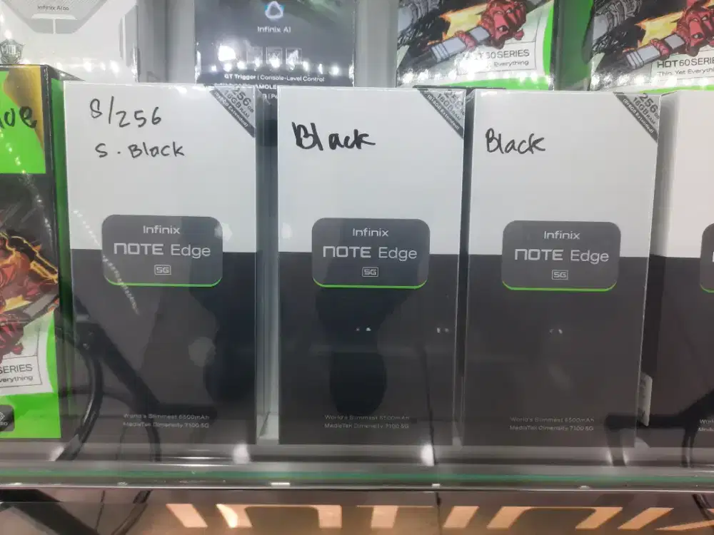 Infinix note edge 8/256 resmi