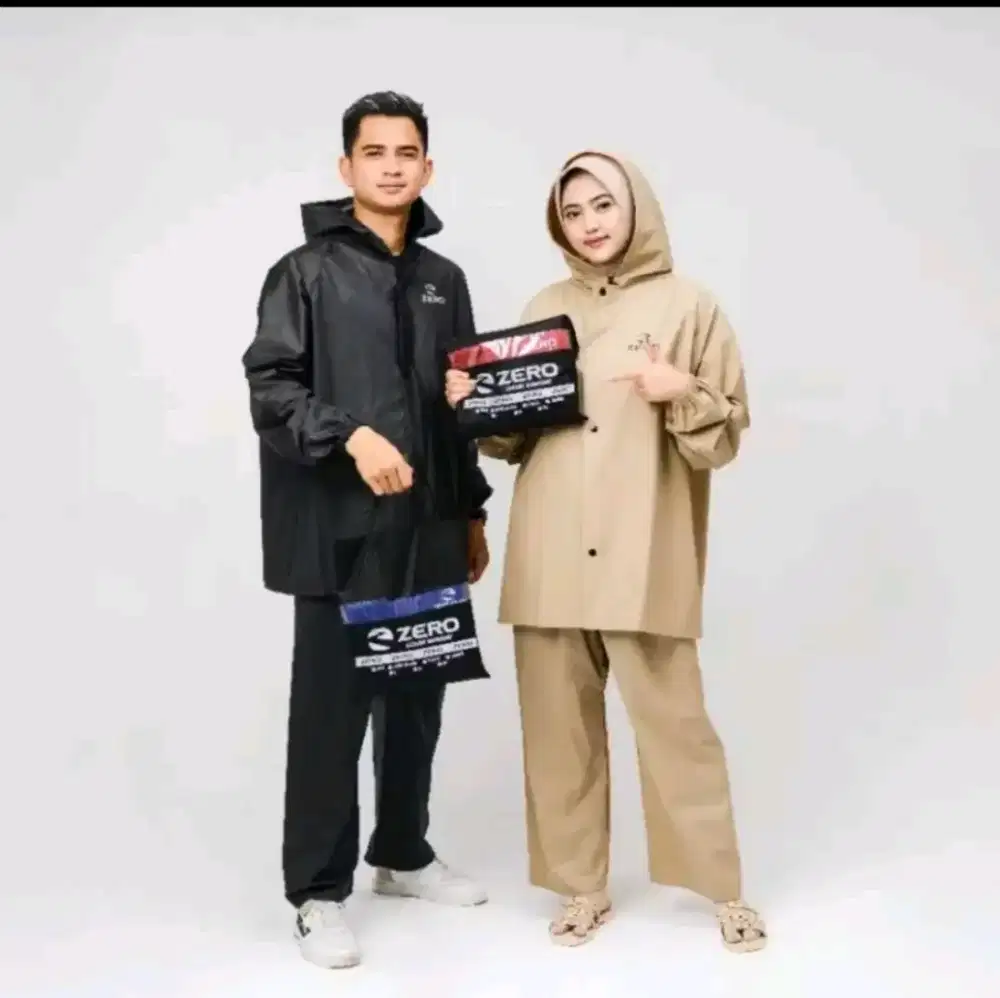 JAS HUJAN PVC KARET PRIA WANITA