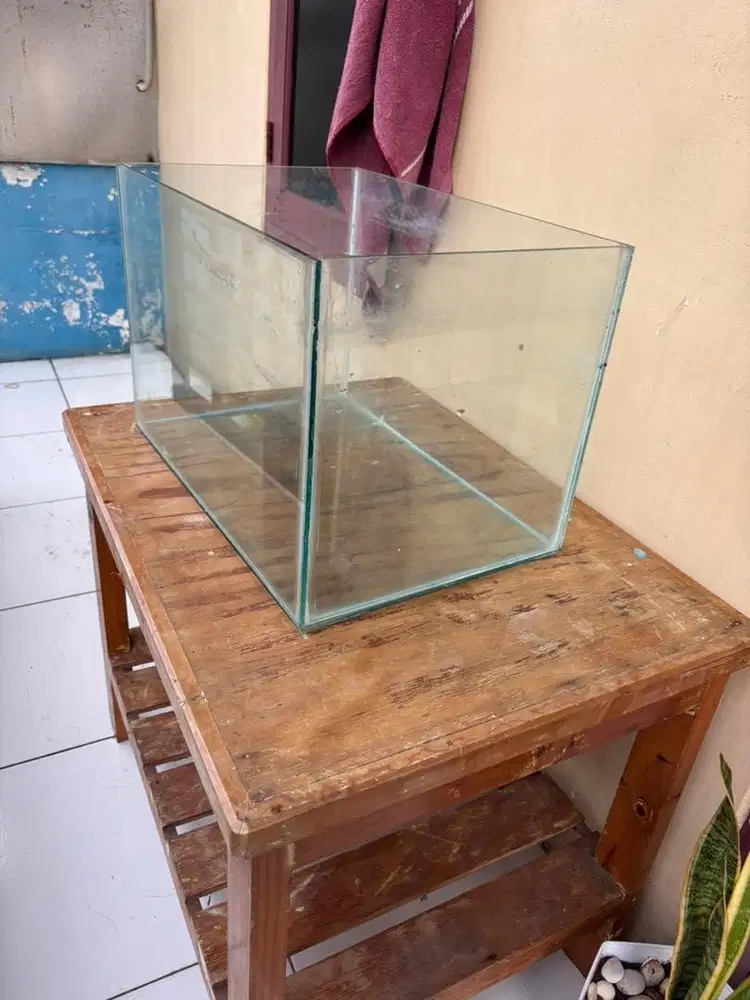 DIJUAL CEPAT Akuarium aquarium bekas second 45x30cm