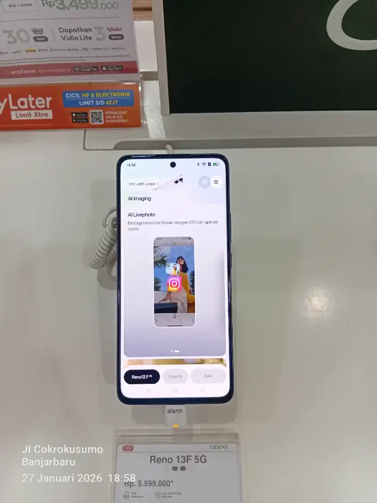 Reno 13F 5G  Ready 8GB+256GB