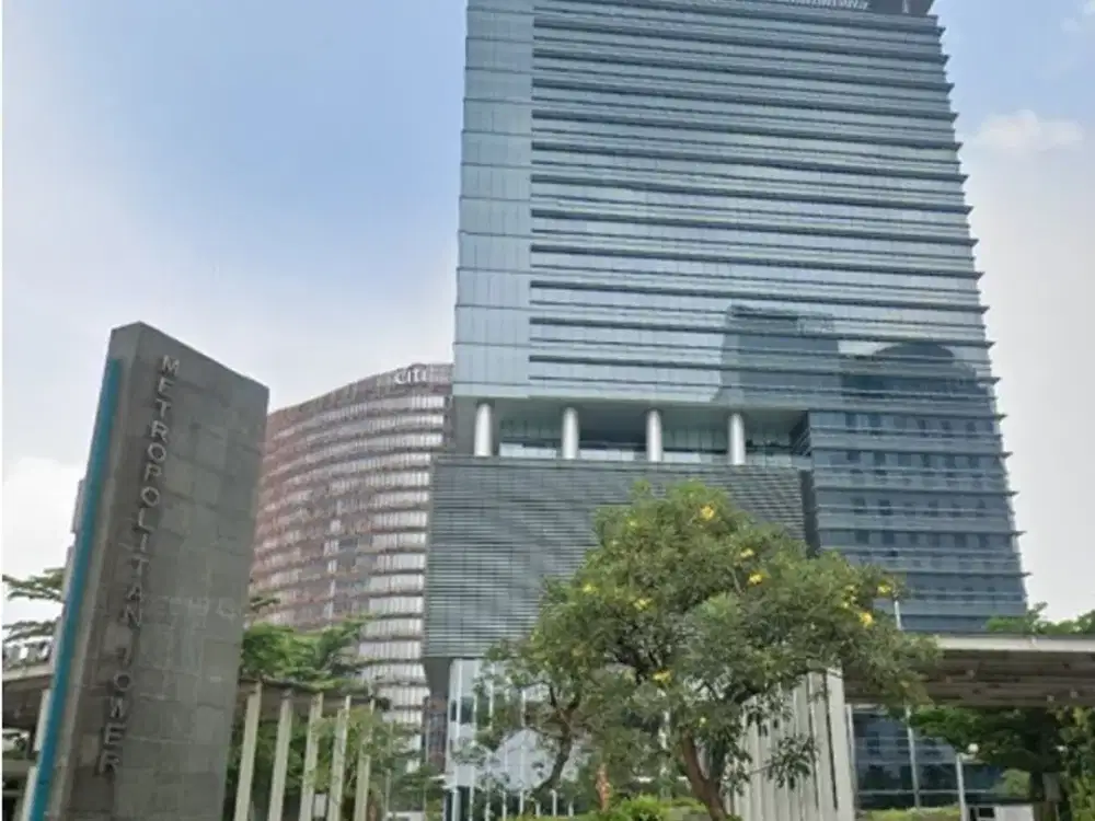 Ruang Kantor Metropolitan Tower Full Furnished Luas 2.062 m2