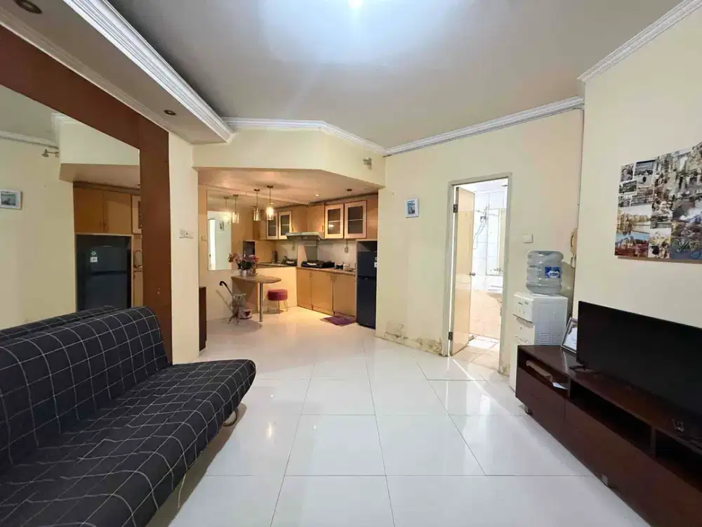 disewakan apartemen gading mediterania kelapa gading 2 kamar tahunan bulanan