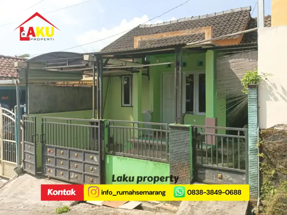 RUMAH HARGA MIRING DI LEYANGAN UNGARAN - HANYA 260 JUTA (SHM)