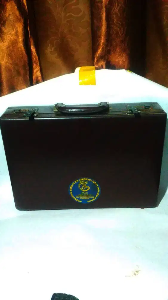 Tas Koper Suitcase Nilon merek Obed vintage 1980