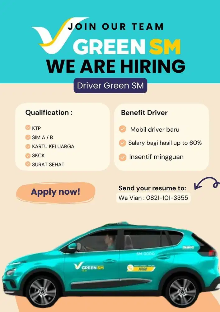 Lowongan kerja driver