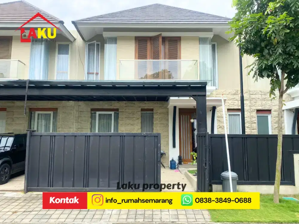 Rumah Sultan 2 Lantai LT 180m² di CitraGrand Tembalang - SHM