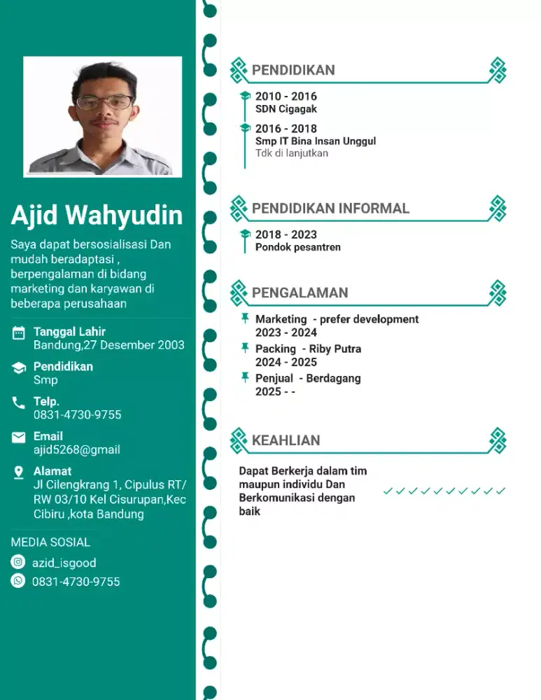 Cari pekerjaan apa saja