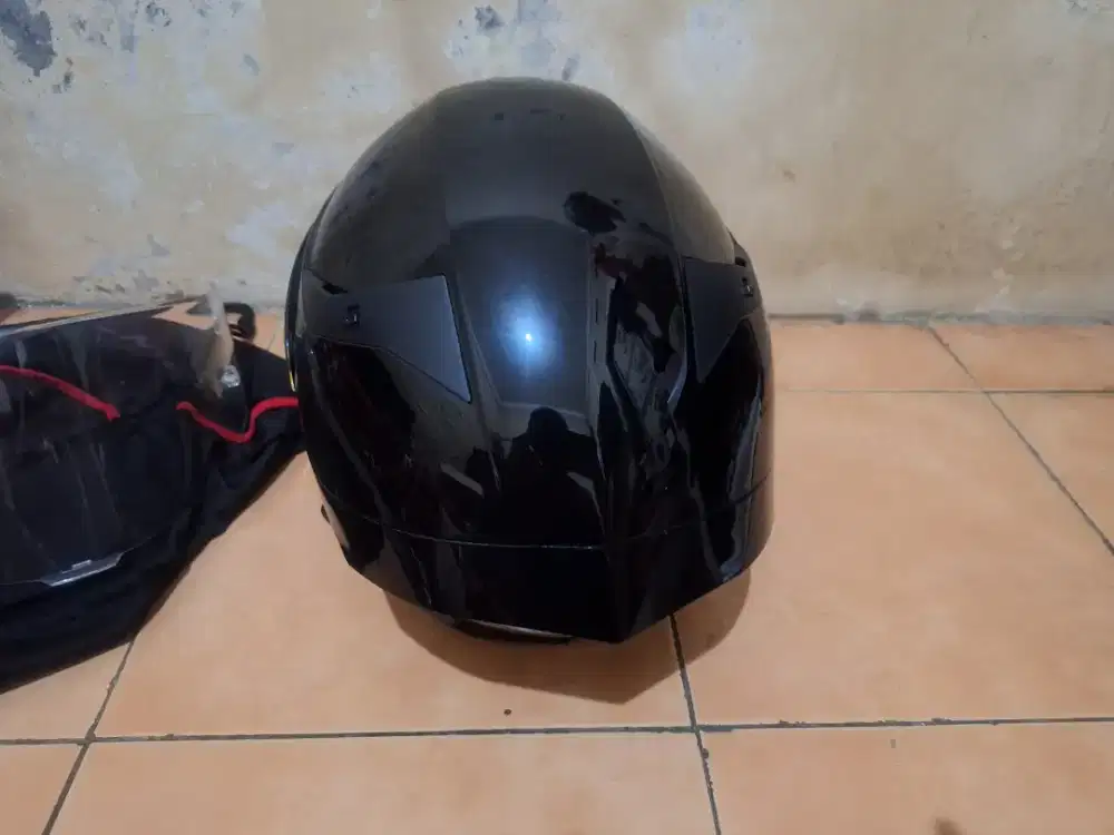 Helm kyt ttc black glossy