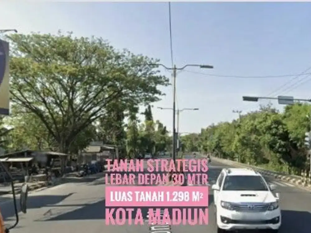 (Bb) Dijual Tanah LD 30 mtr, Per3an Ringroad-Urip Sumoharjo KOTA MADIUN Lokasi Ciamik