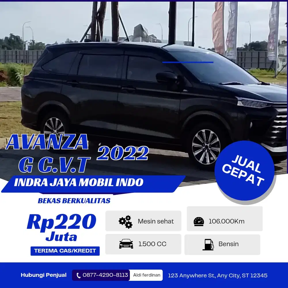 Toyota Avanza 2022 Bensin