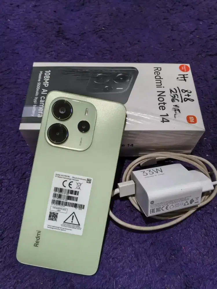 Jual hp Xiaomi redmi note 14 4G 8/256