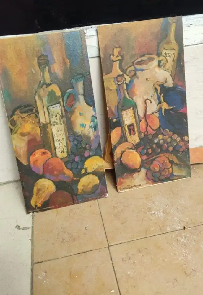 Jual aja lukisan cat minyak (lawas)