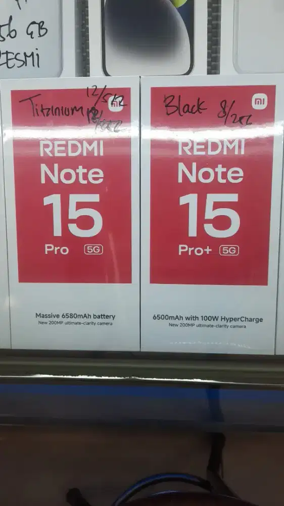 Xiaomi note 15 pro+ resmi