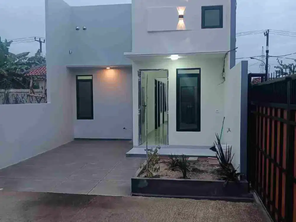 Rumah cluster baru 3 kamar tidur 500 jt FREE BPHTB NOTARIS di kav RSPAD tambun Bekasi