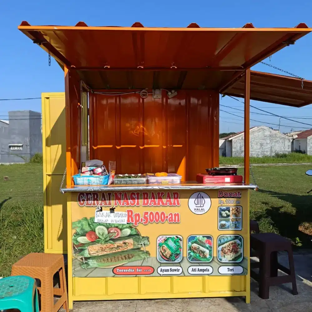 Dijual cepat kontainer jualan