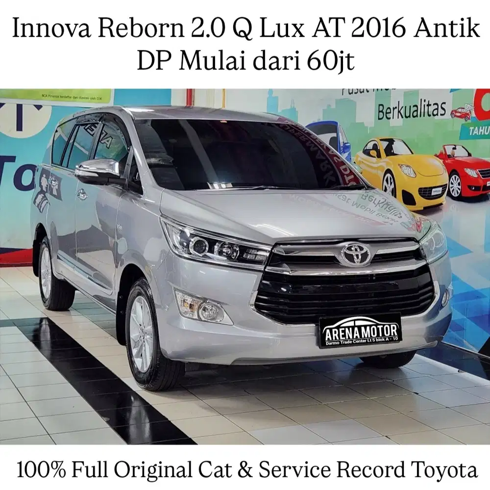 [KM 40rb] Innova Reborn Q 2016 Full Ori # Toyota Kijang 2.0 AT Bensin
