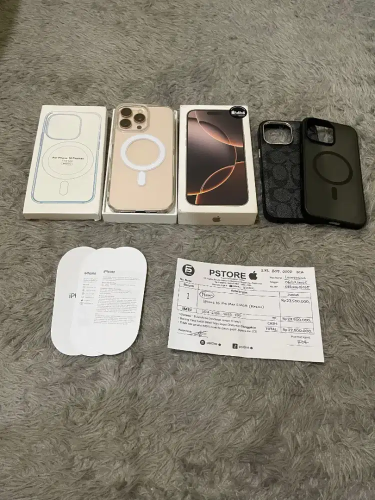 iPhone 16 Pro Max 512 iBox BH 98 Garansi On 2026