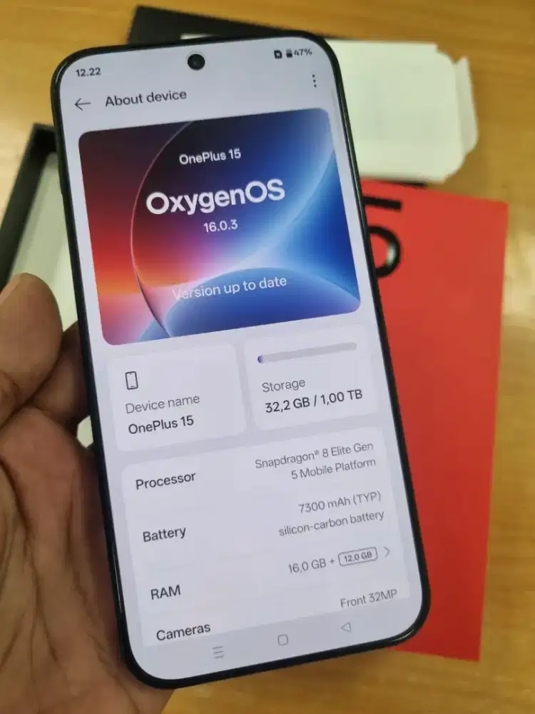 one plus 15 16/1tb lengkap