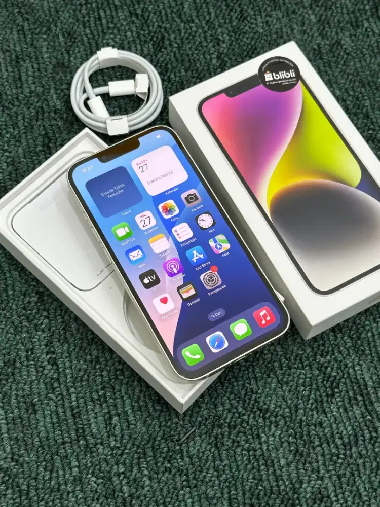 Iphone 14 iBox 128Gb buka segel aja