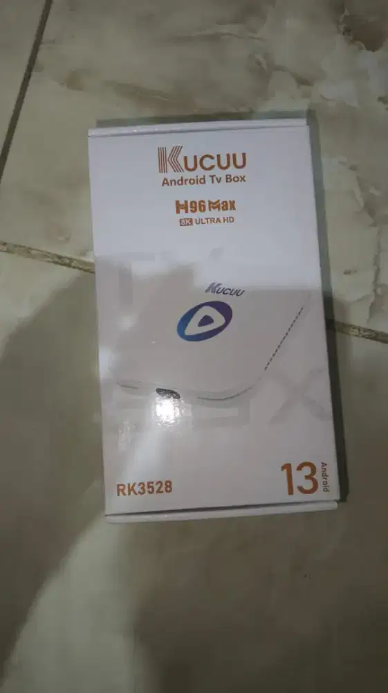 KUCUU H96 Max Android TV Box
