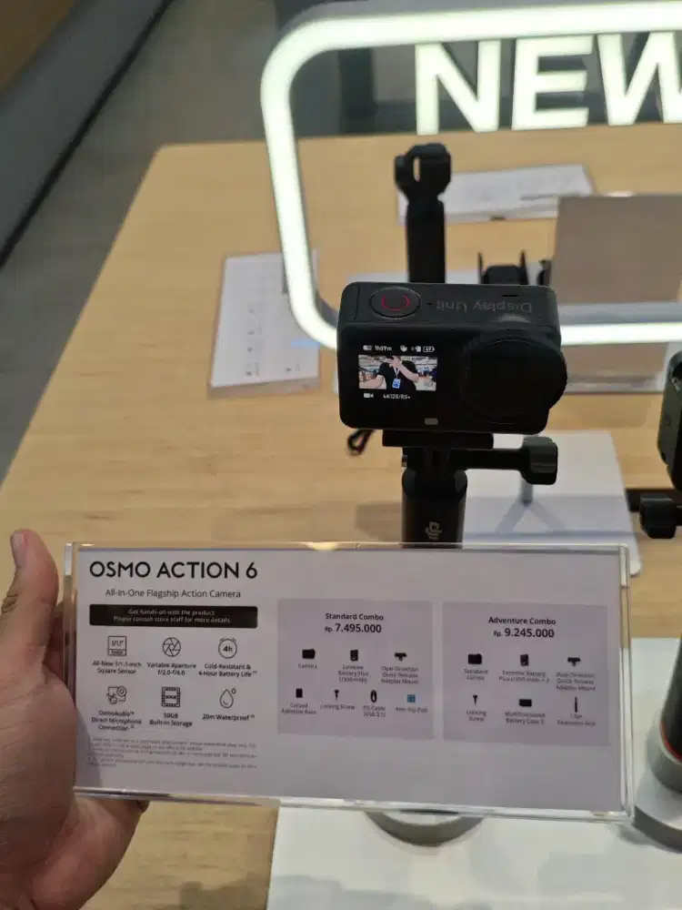 DJI OSMO ACTION 6 standar combo/adventure combo