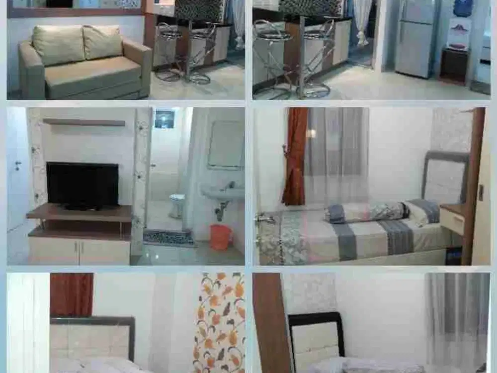 Kalibata - Green Palace: 3 BR, Furnished - Bulanan.
