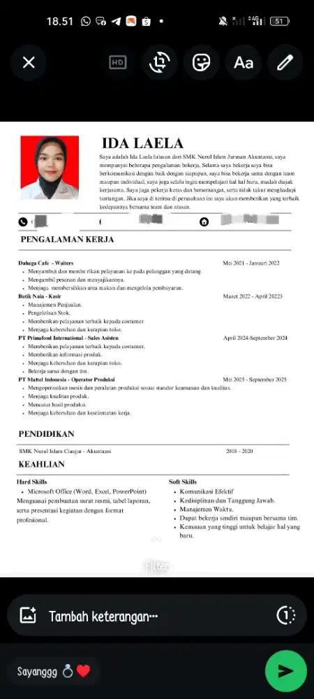 Nyari Pekerjaan Freelance/Parttime