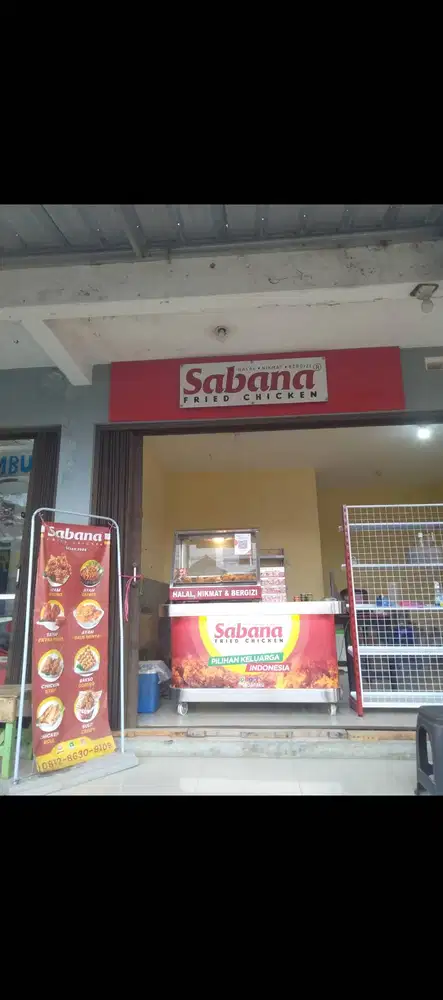 Dijual both meja sabana