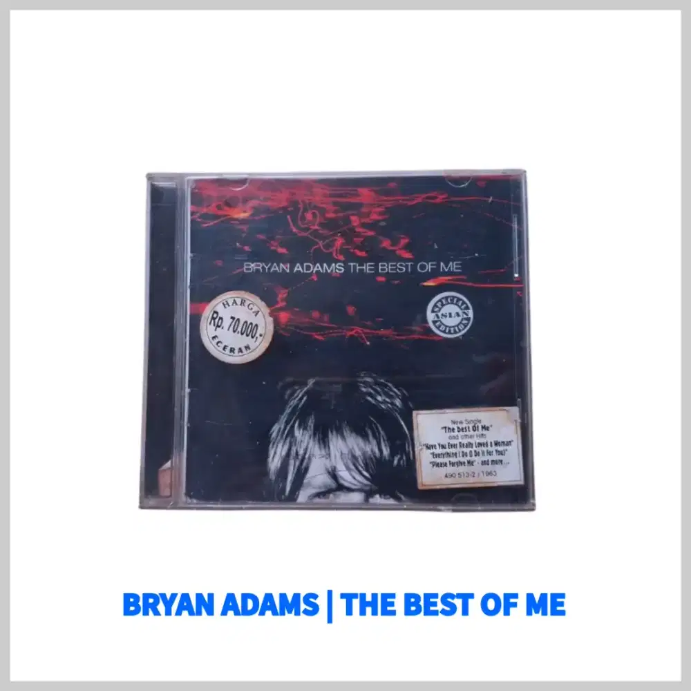 CD Bryan Adams | The Best of Me