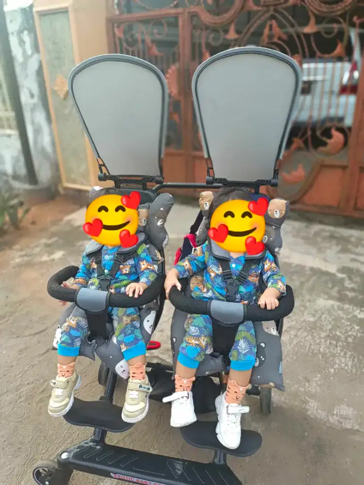 Stroller twin good condition