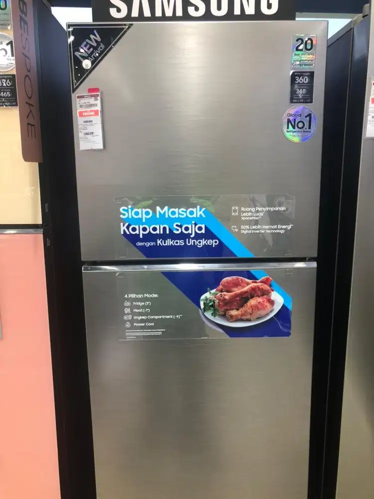 Kulkas & freezer merk samsung baru