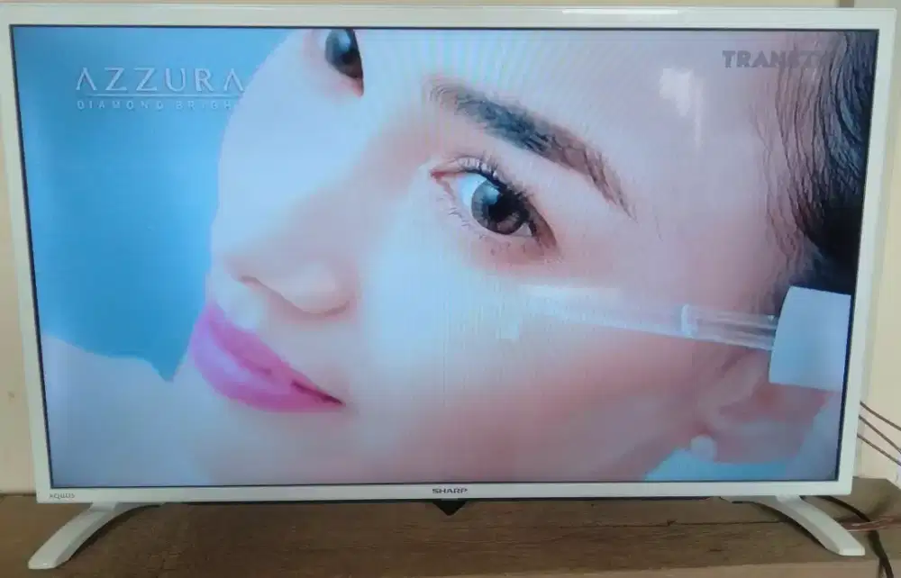 Tv Led SHARP 32 inci Analog, kondisi mulus &gambar/suara bagus normal