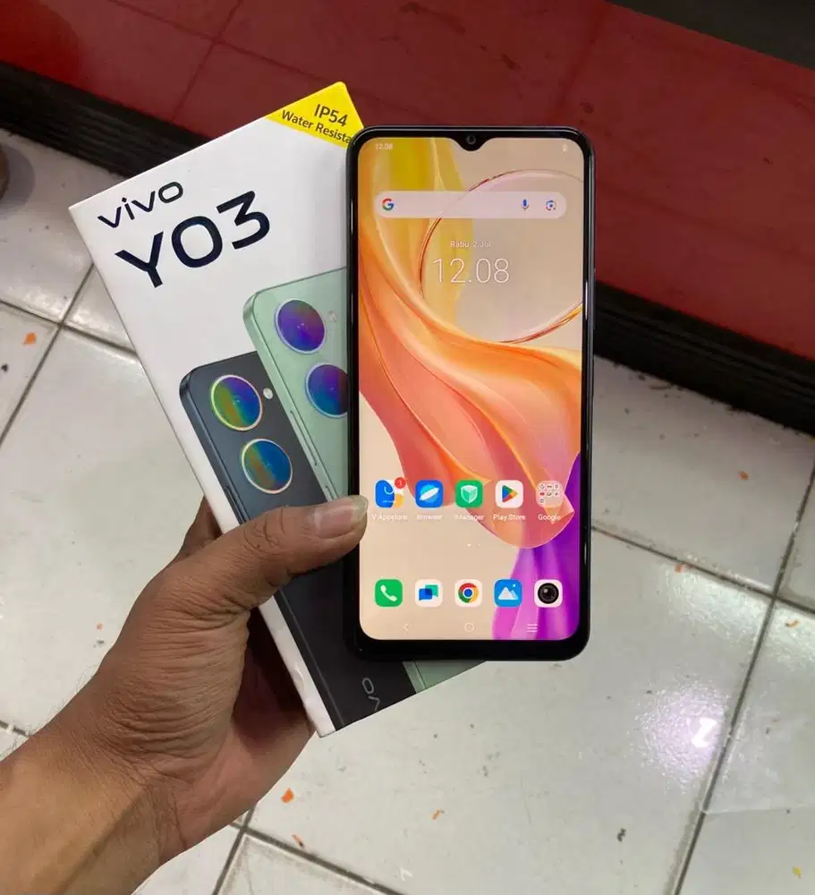 vivo Y03 4/64 Fullset siap pakai